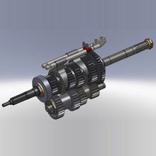 Re-Engineered Re built classic car gearbox